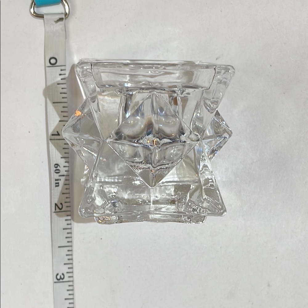 AVON Set of 2 Crystal Candle Holders - Picture 5 of 6